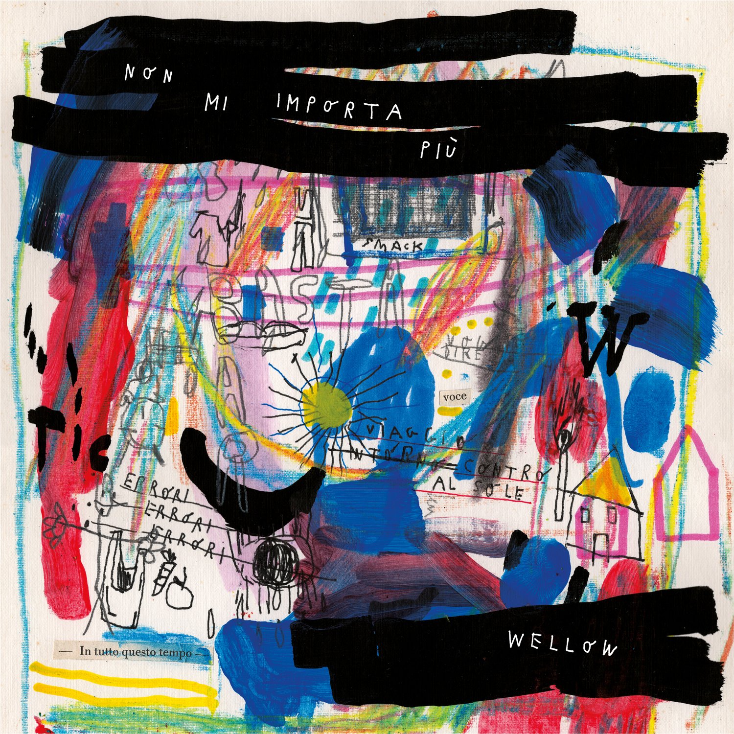 Copertina dell'album Non mi importa più dei Wellow